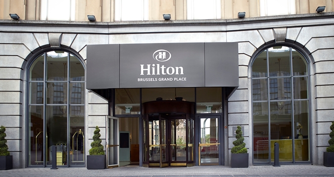 HILTON BRUSSELS_extentrance